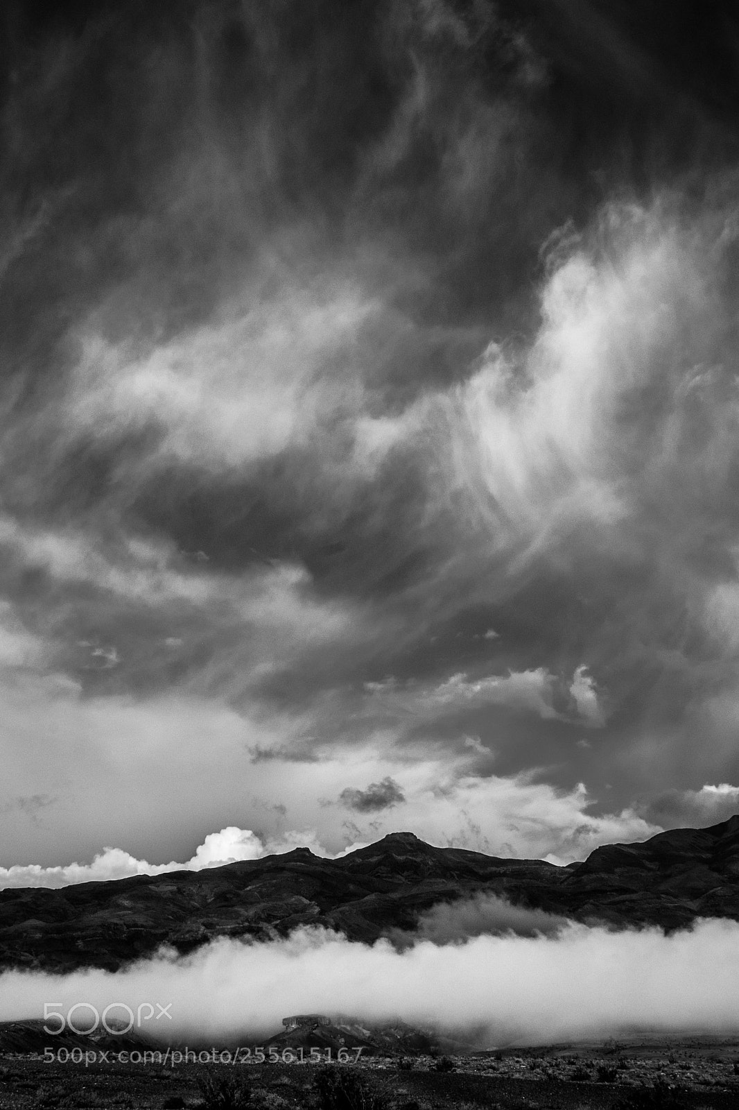 Nikon D300 sample photo. Death valley sky photography