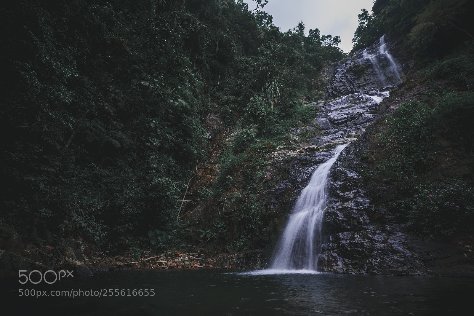 Canon EOS 6D sample photo. Waterfall in the forest photography
