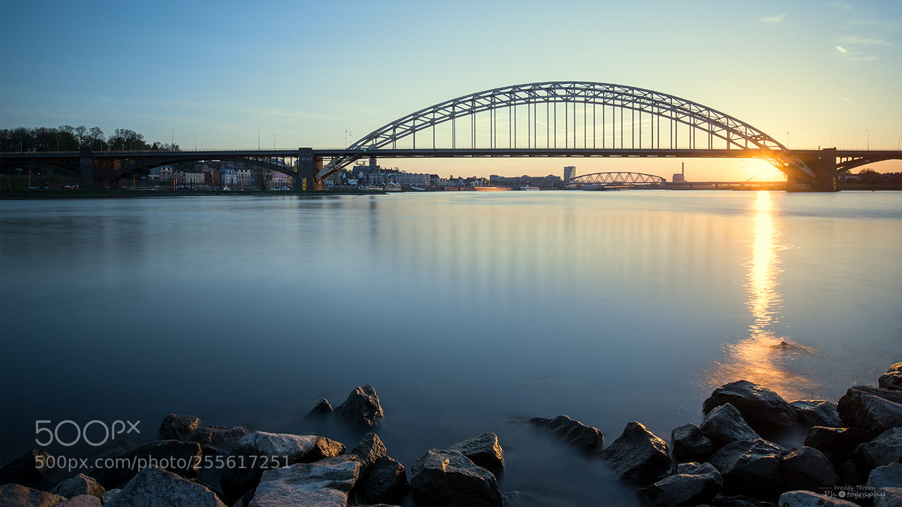 Nikon D600 sample photo. River landscape in nijmegen photography