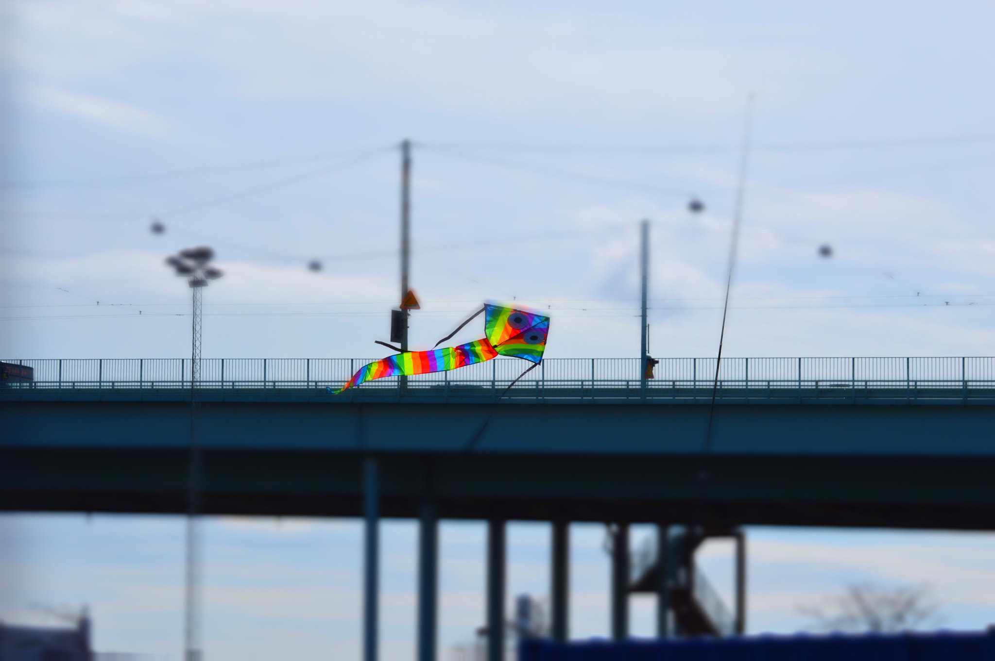Nikon D3200 sample photo. Kite catching up photography