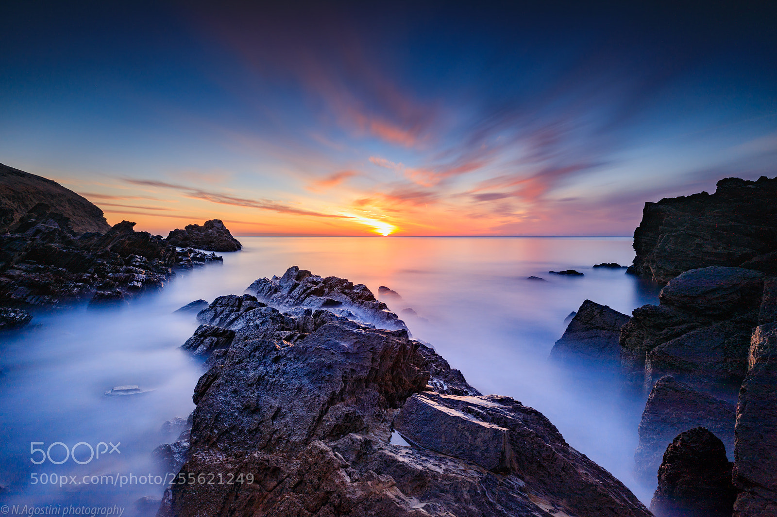 Canon EOS 5D Mark IV sample photo. Long exposure at sunset. photography