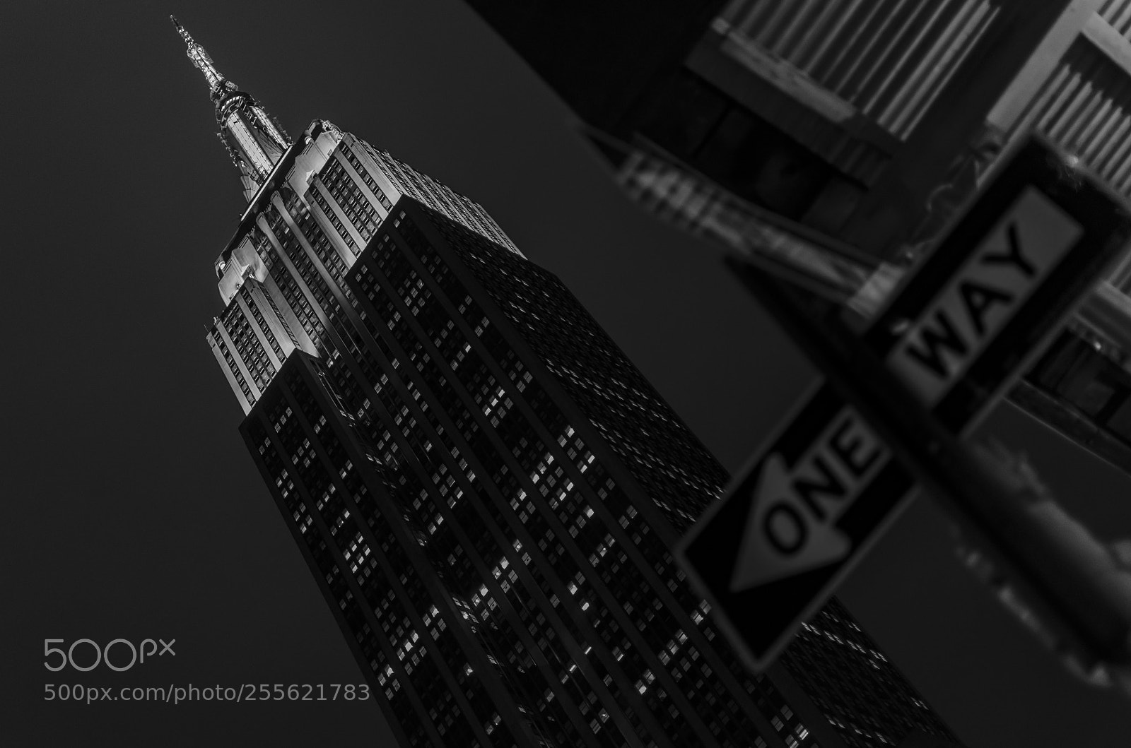 Nikon D7000 sample photo. Empire state night photography
