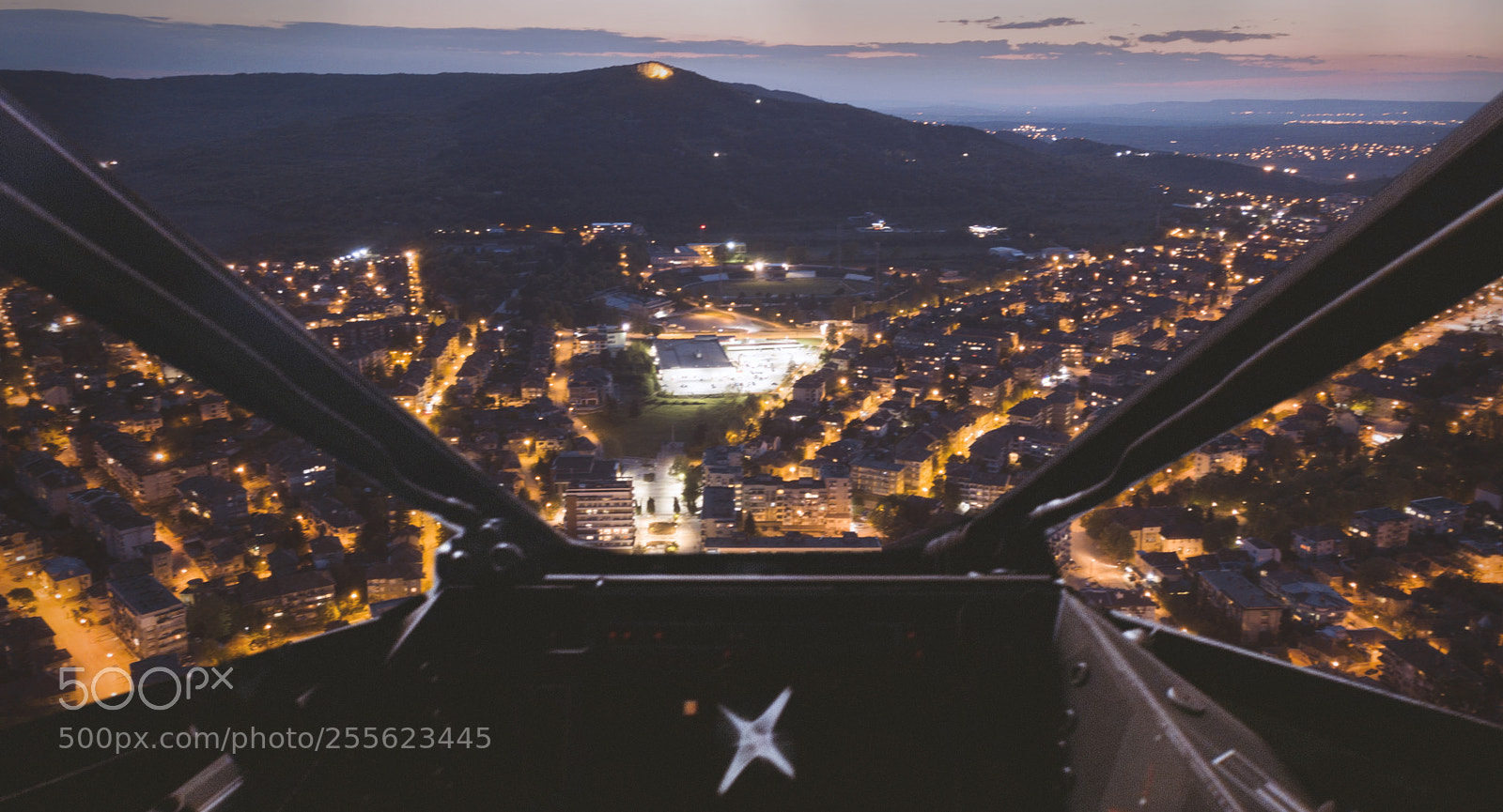 DJI FC220 sample photo. Night xwing photography