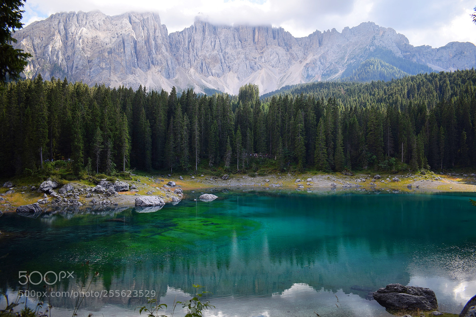 Nikon D3300 sample photo. Carezza lake photography