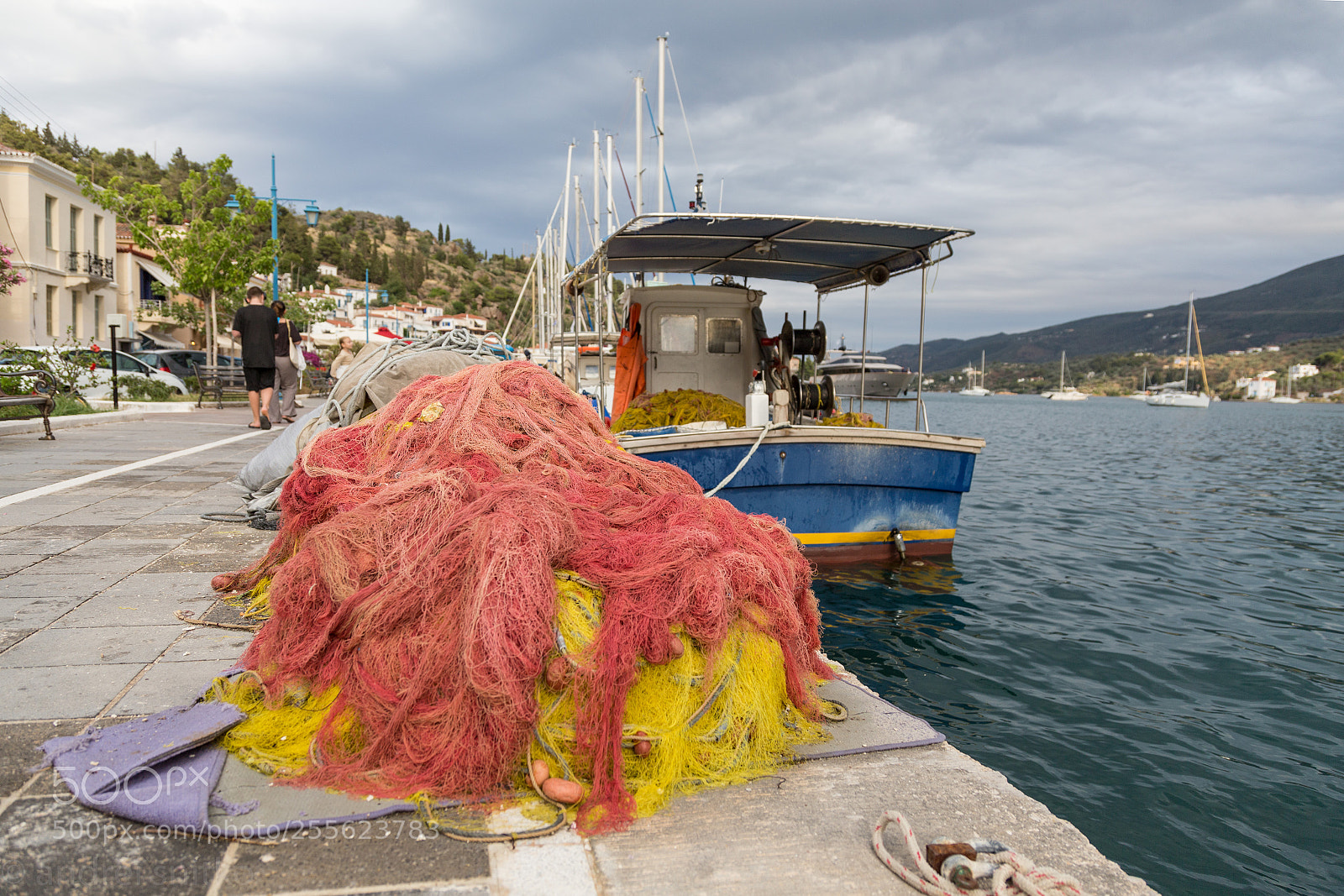 Canon EOS 6D sample photo. Poros marina, poros island photography