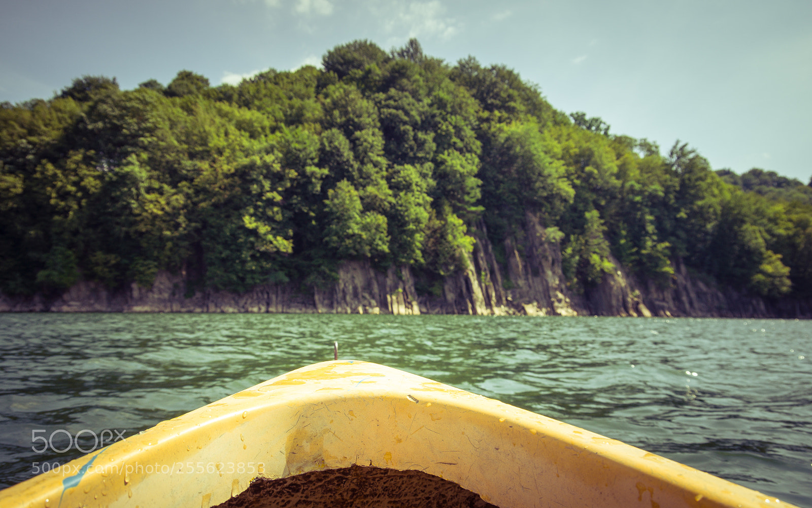 Pentax K-S2 sample photo. Canoeing on lake solina photography