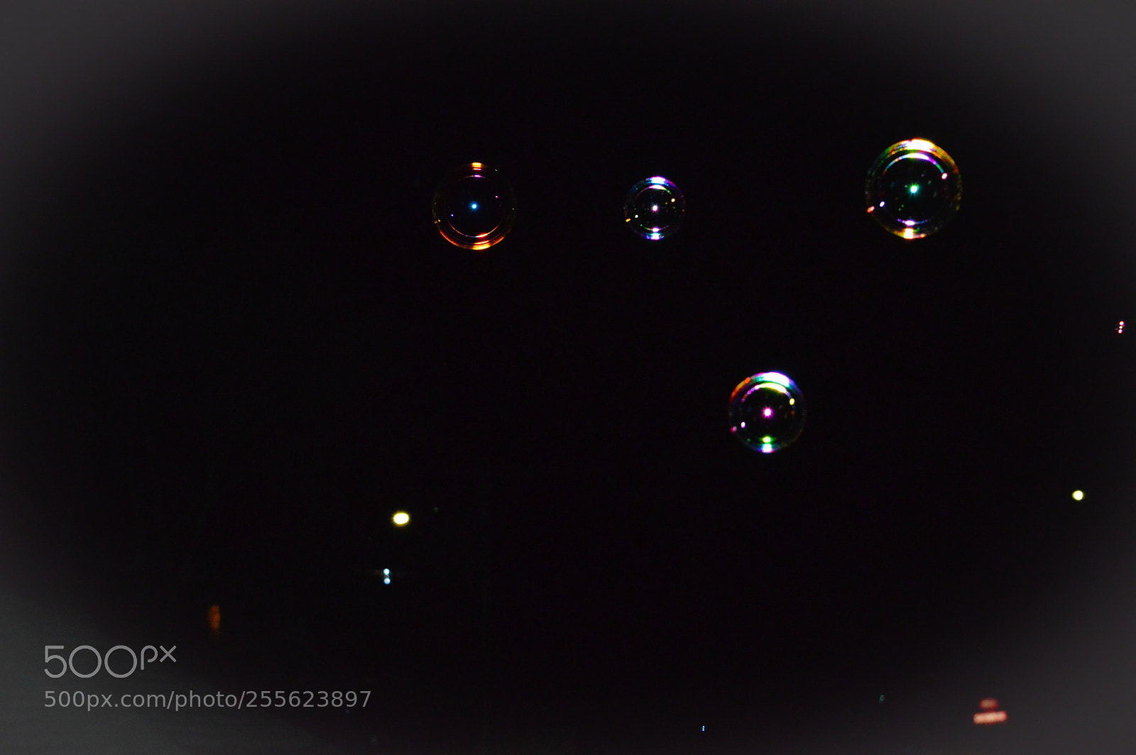 Nikon D3200 sample photo. Bubbles in the night photography