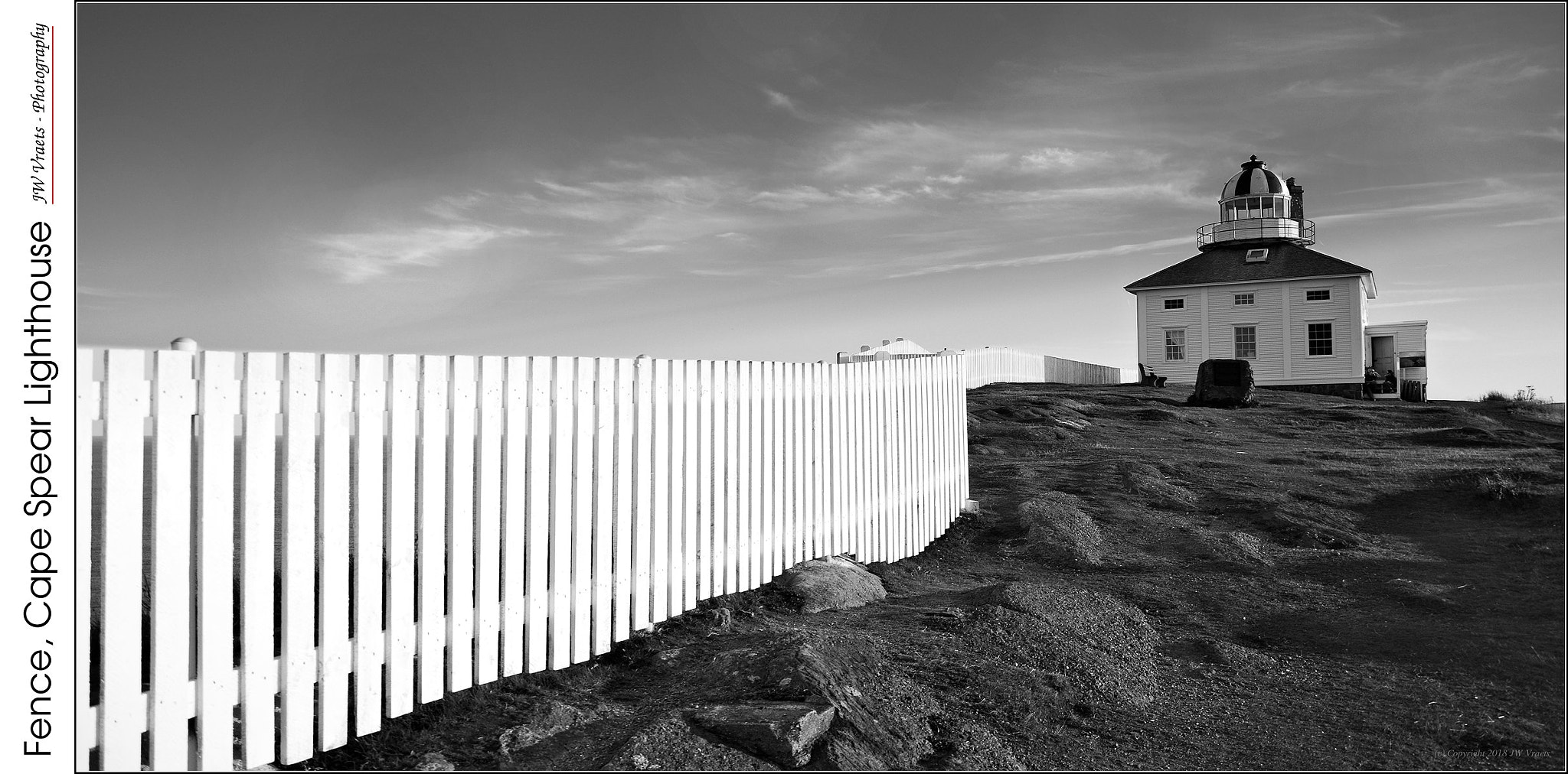 Nikon D7100 sample photo. Fence, cape spear lighthouse photography