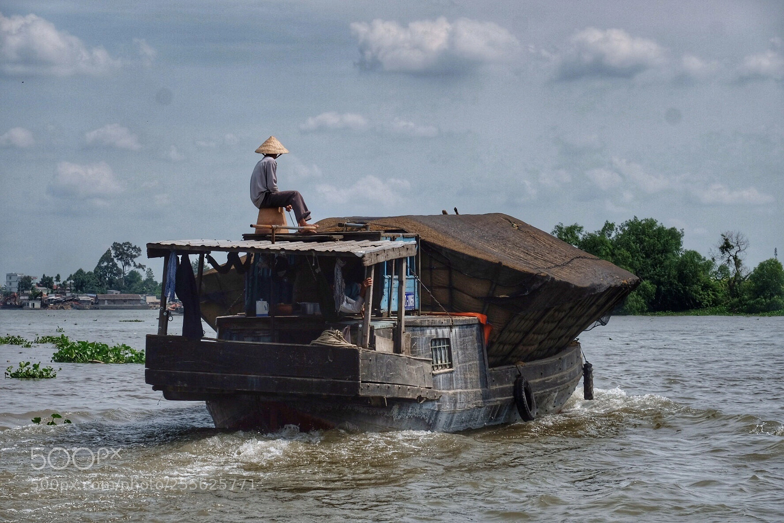 Fujifilm X-T2 sample photo. Mekong boat  photography