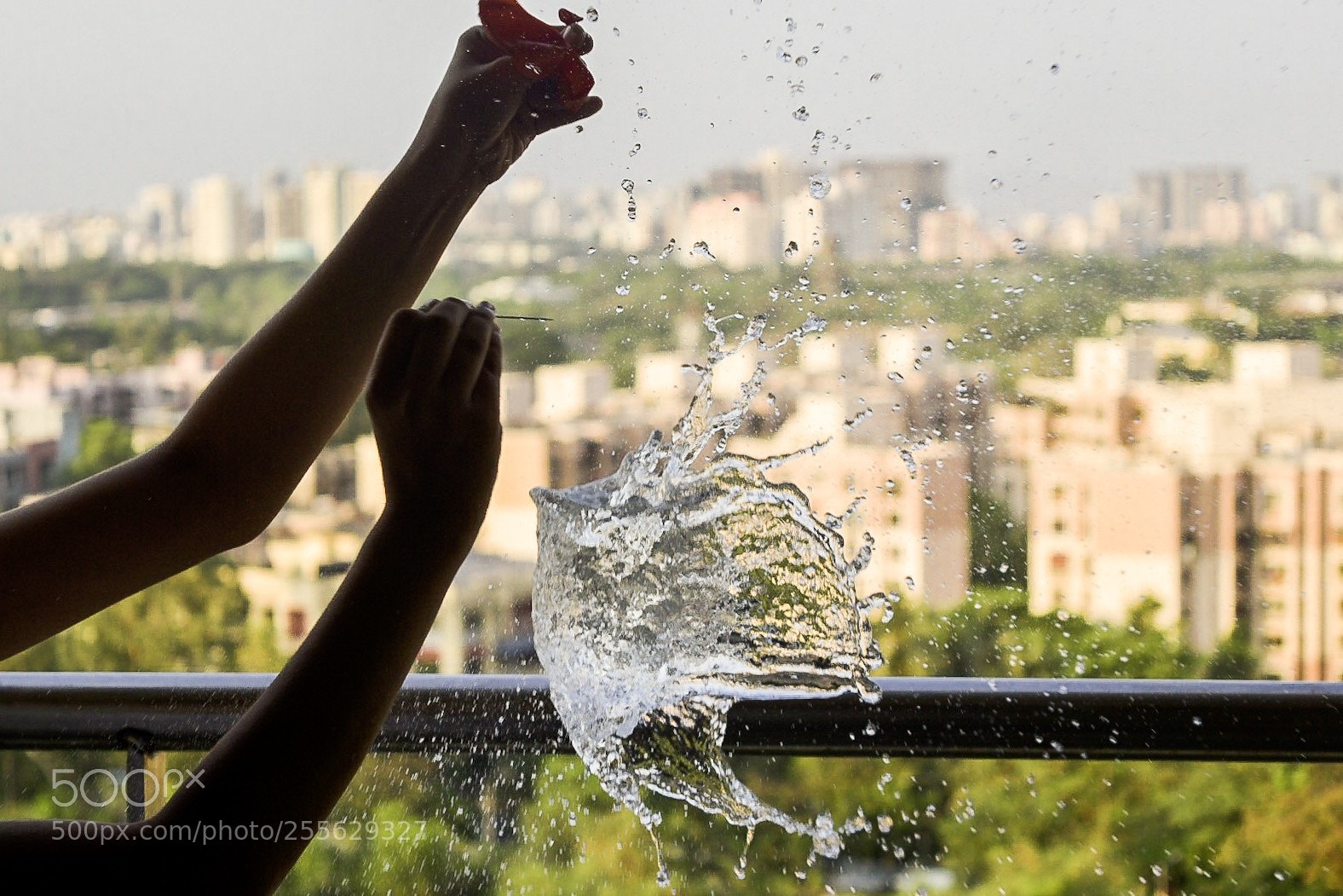 Nikon D5500 sample photo. Splash photography