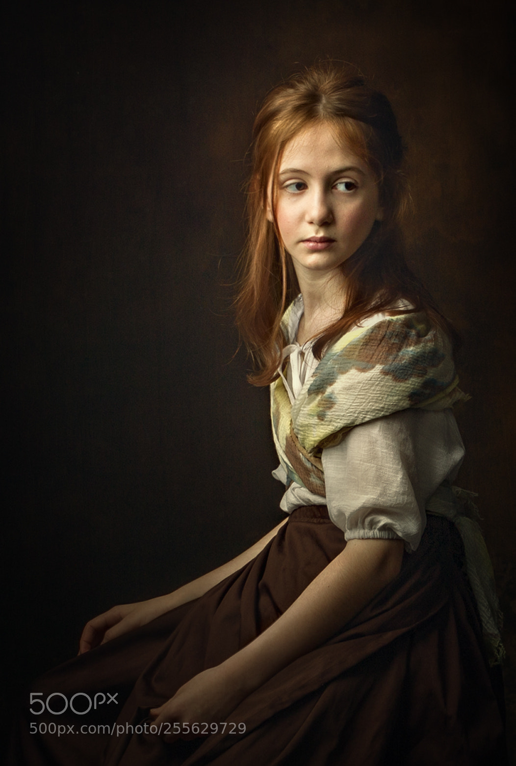 Canon EOS-1D Mark IV sample photo. Portrait of red haired photography