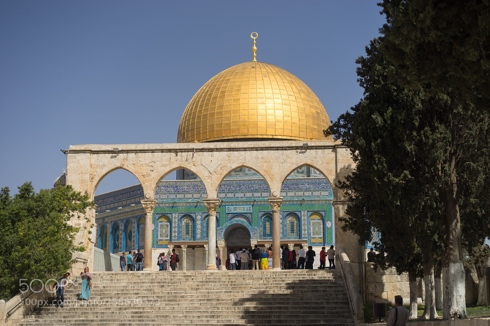 Sony a7 II sample photo. Dome of the rock photography