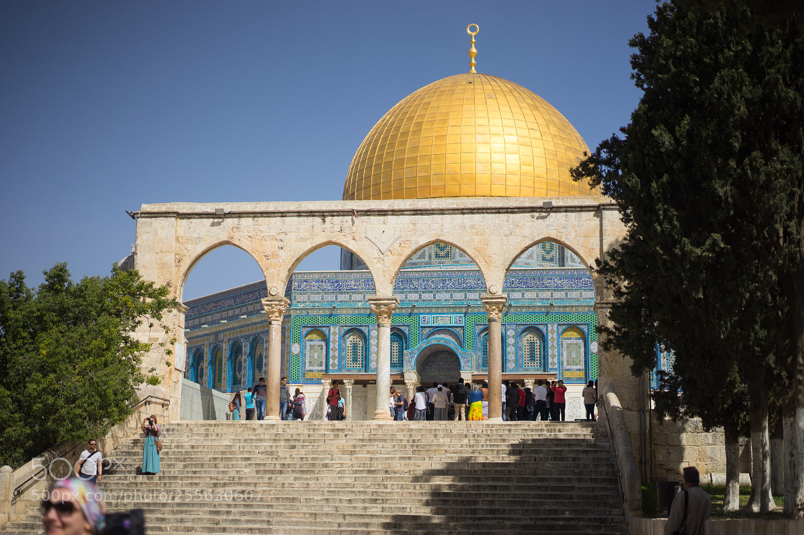 Sony a7 II sample photo. Dome of the rock photography
