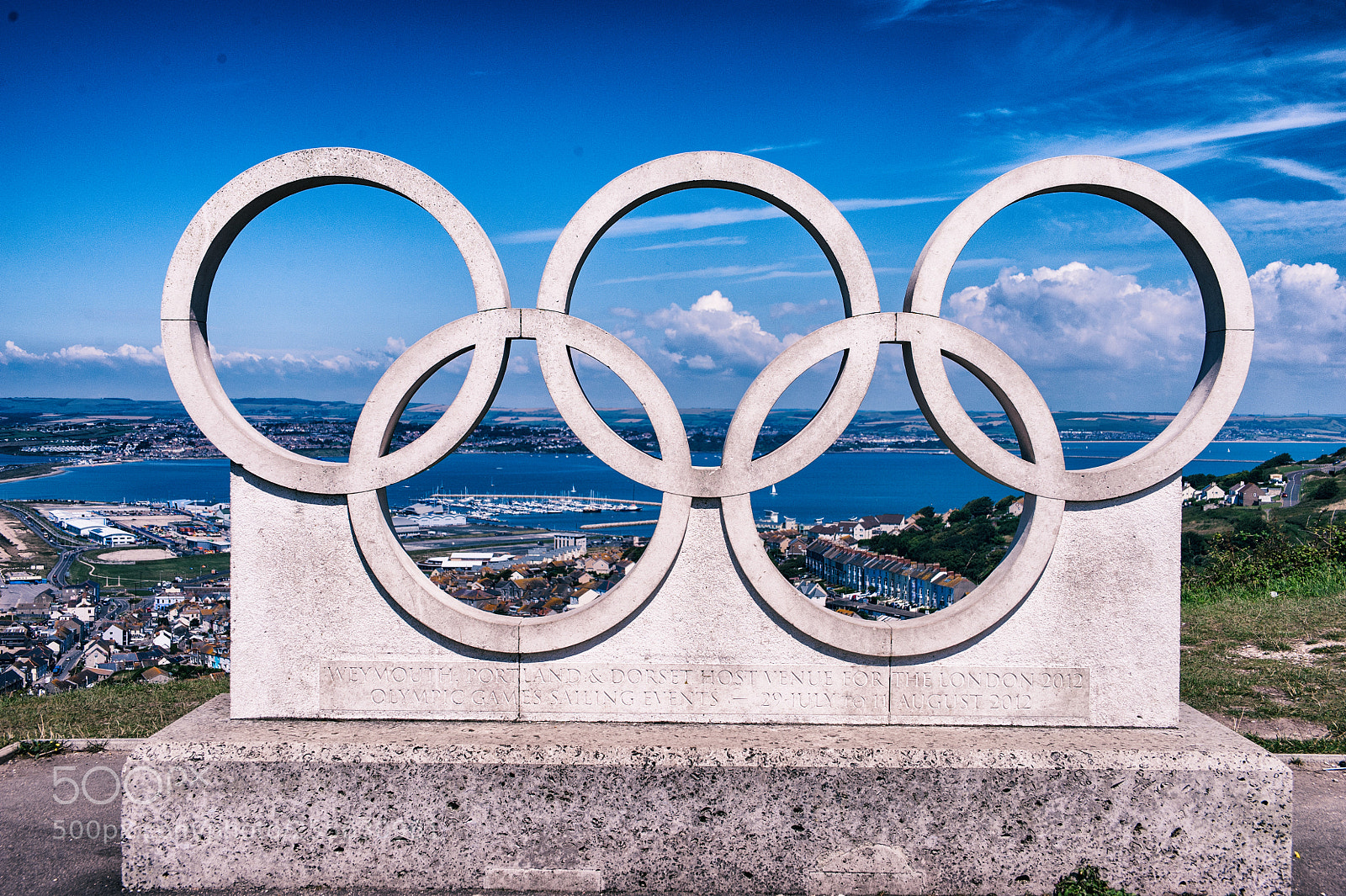 Nikon D700 sample photo. Olympic rings photography