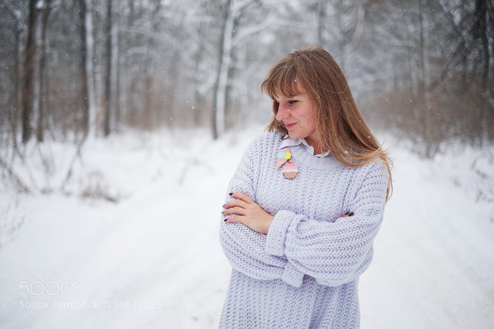 Fujifilm X-T10 sample photo. Winter portrait photography