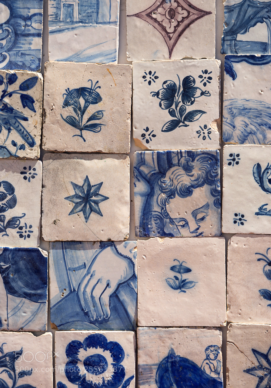 Sony a7R sample photo. Old tiles in lisbon photography