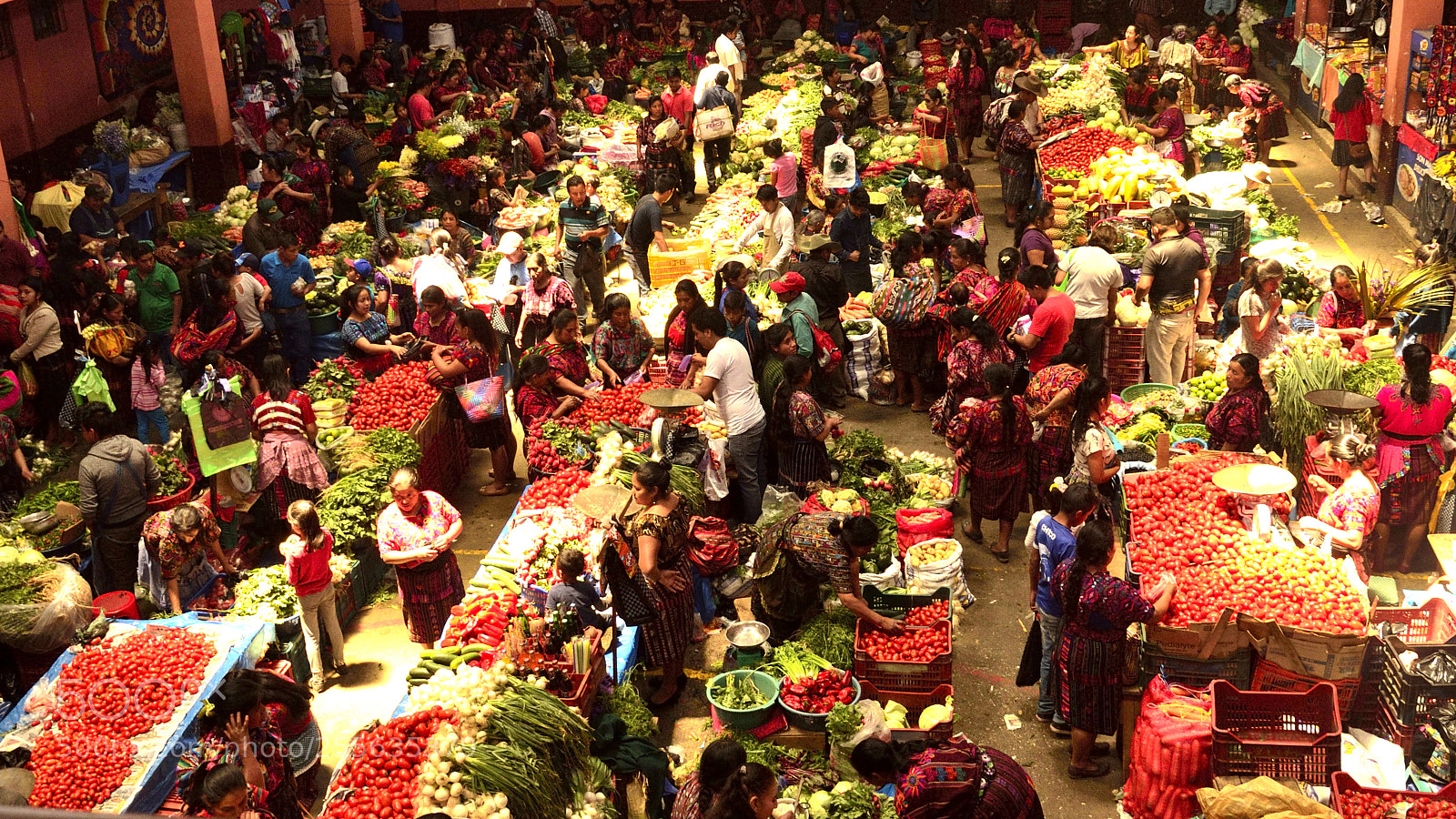 Nikon D7000 sample photo. Mercado chichicastenango photography
