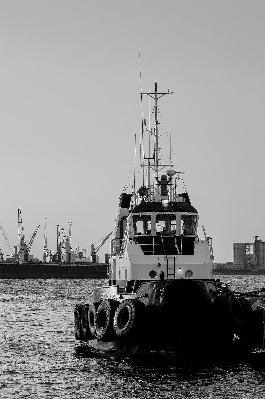Nikon D3200 sample photo. Barco remolcador  photography