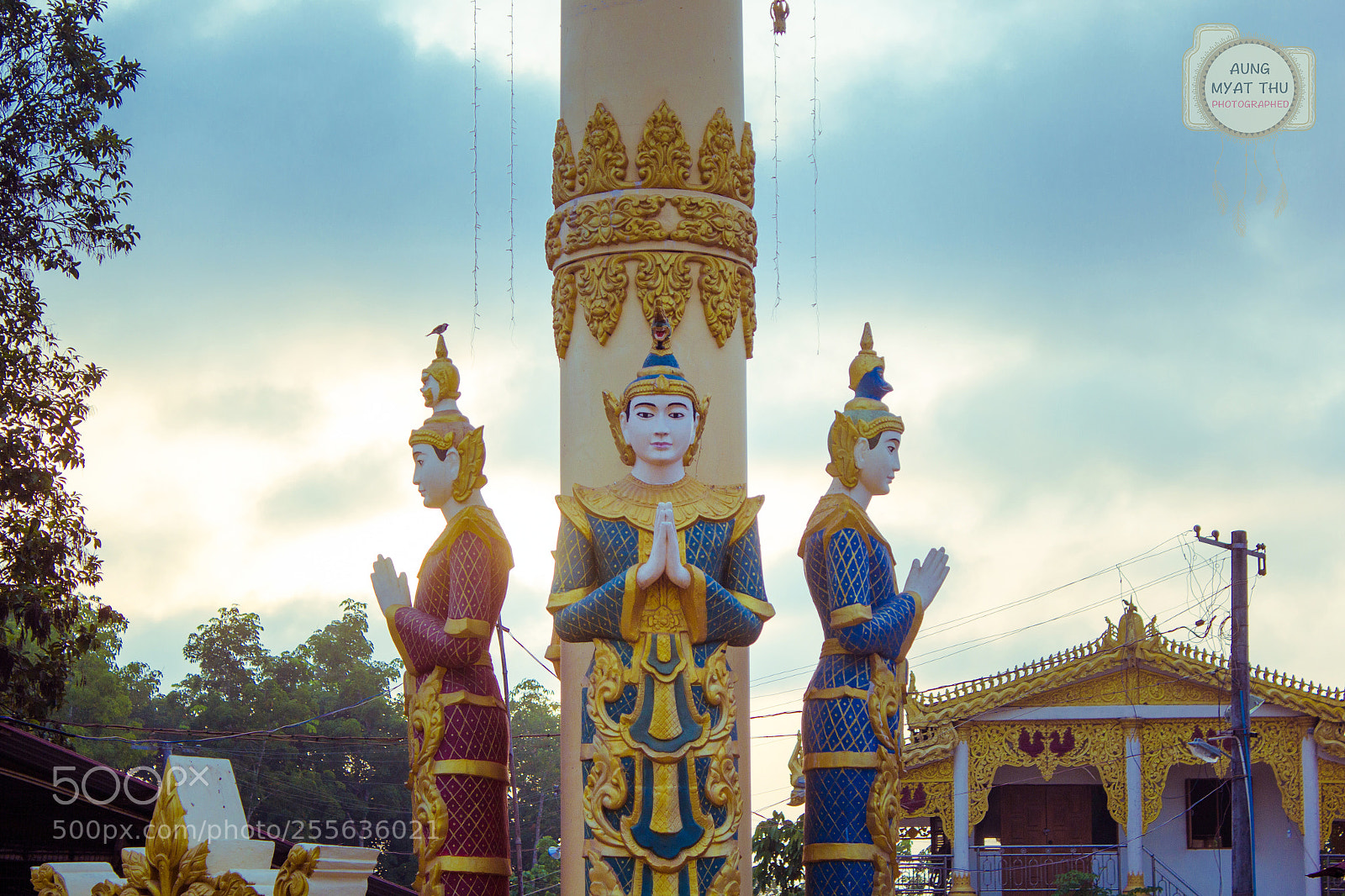 Canon EOS 60D sample photo. Myanmar god statue photography