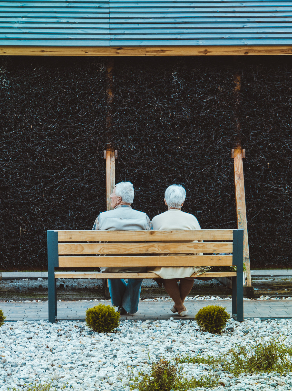 Sony a6000 sample photo. Starsza parka/old couple photography