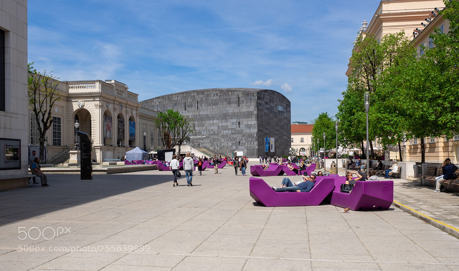 Olympus OM-D E-M1 sample photo. Museumsquartier in vienna  photography