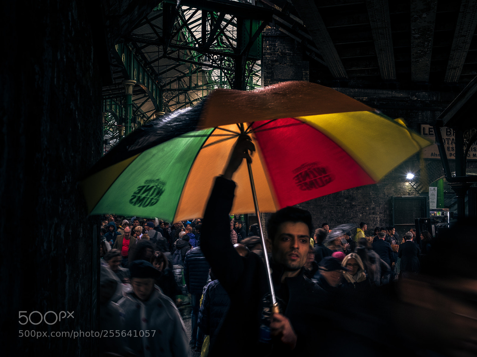 Fujifilm X-T2 sample photo. Rain day in borough photography