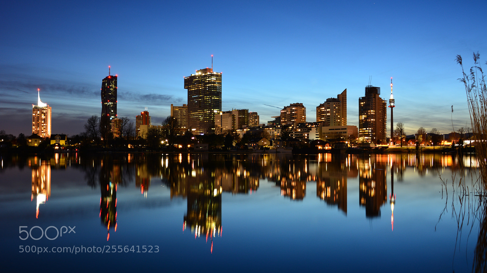 Nikon D7100 sample photo. Vienna at night photography
