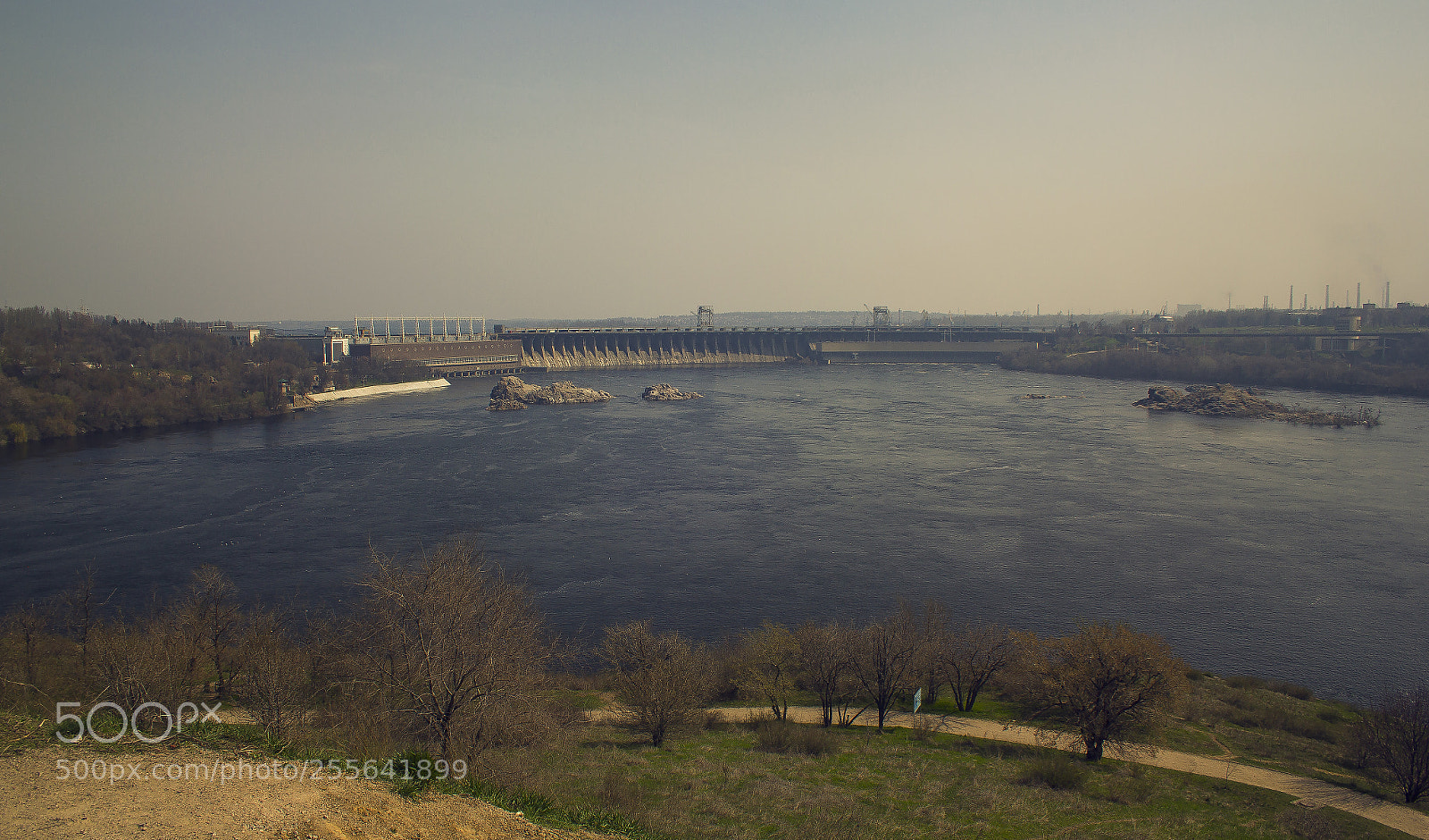 Canon EOS 60D sample photo. Dnieper hydroelectric station photography