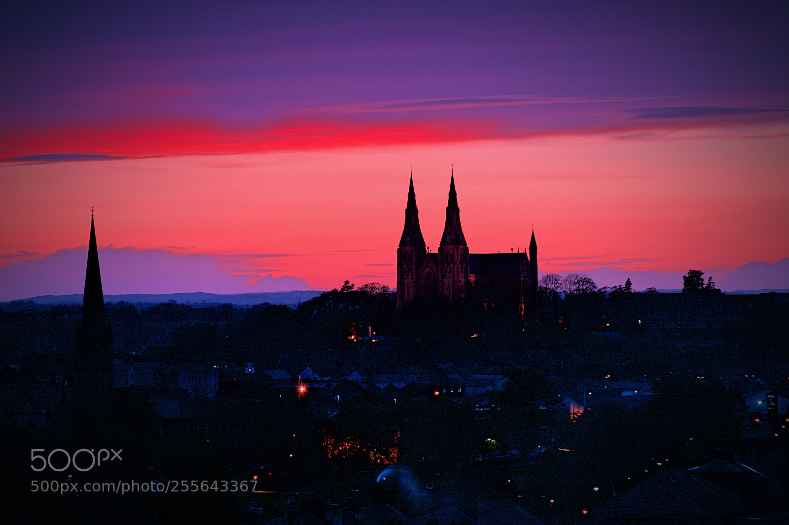Nikon D3200 sample photo. Armagh catherdral photography