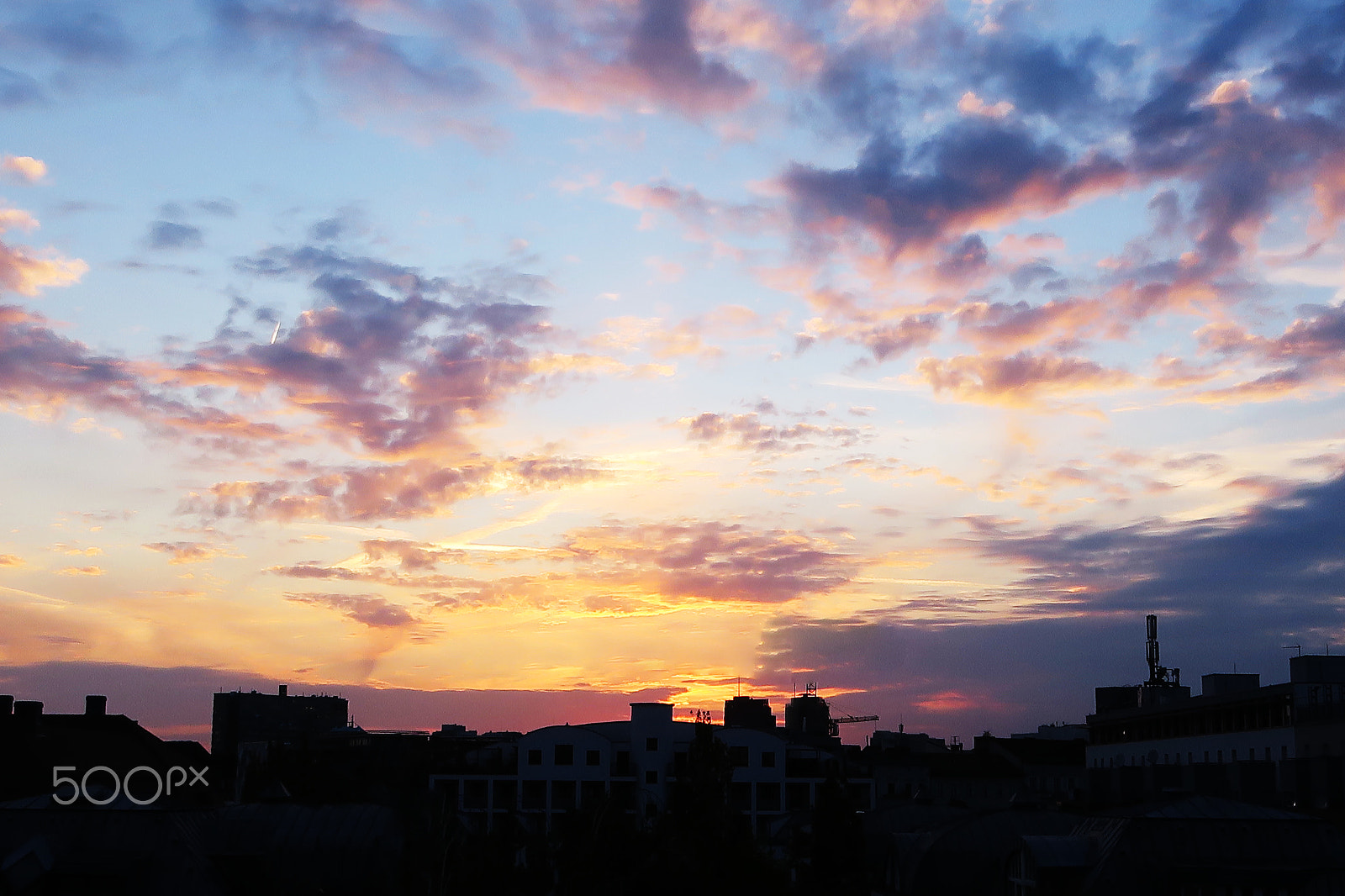 Canon PowerShot G5 X sample photo. Purple sky photography