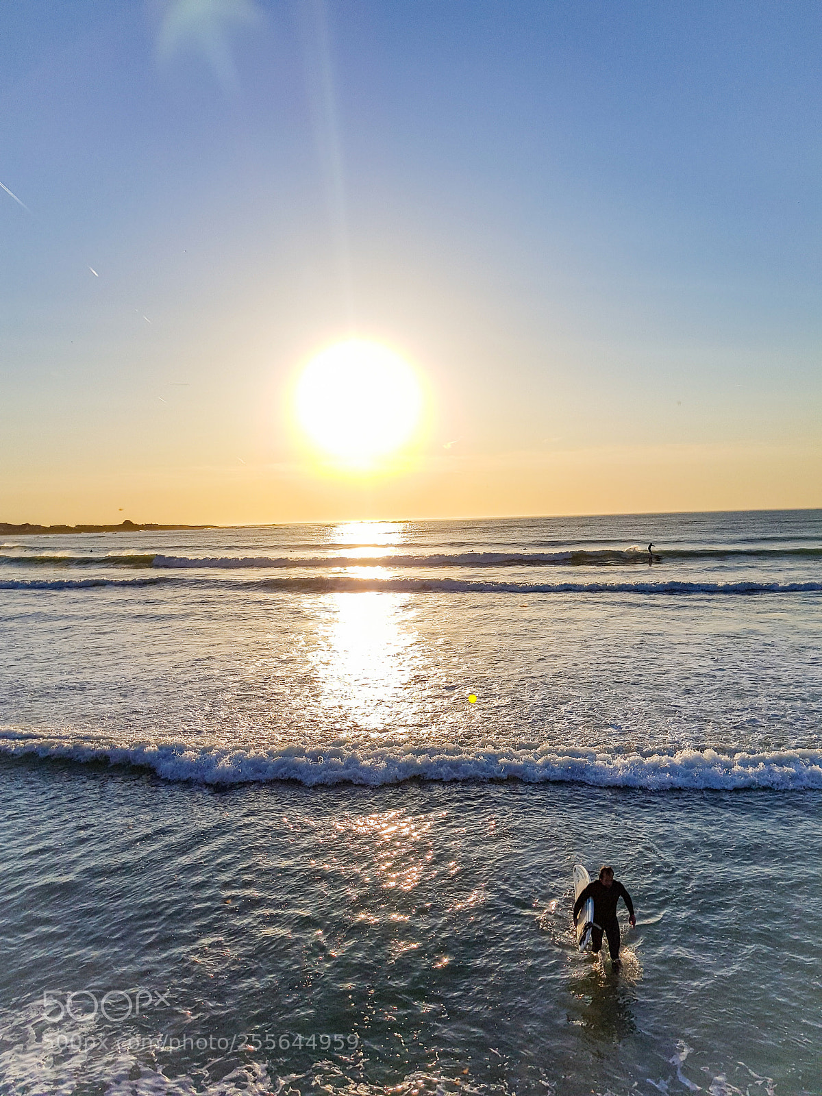 Samsung Galaxy S8+ sample photo. Leaving the surf and photography