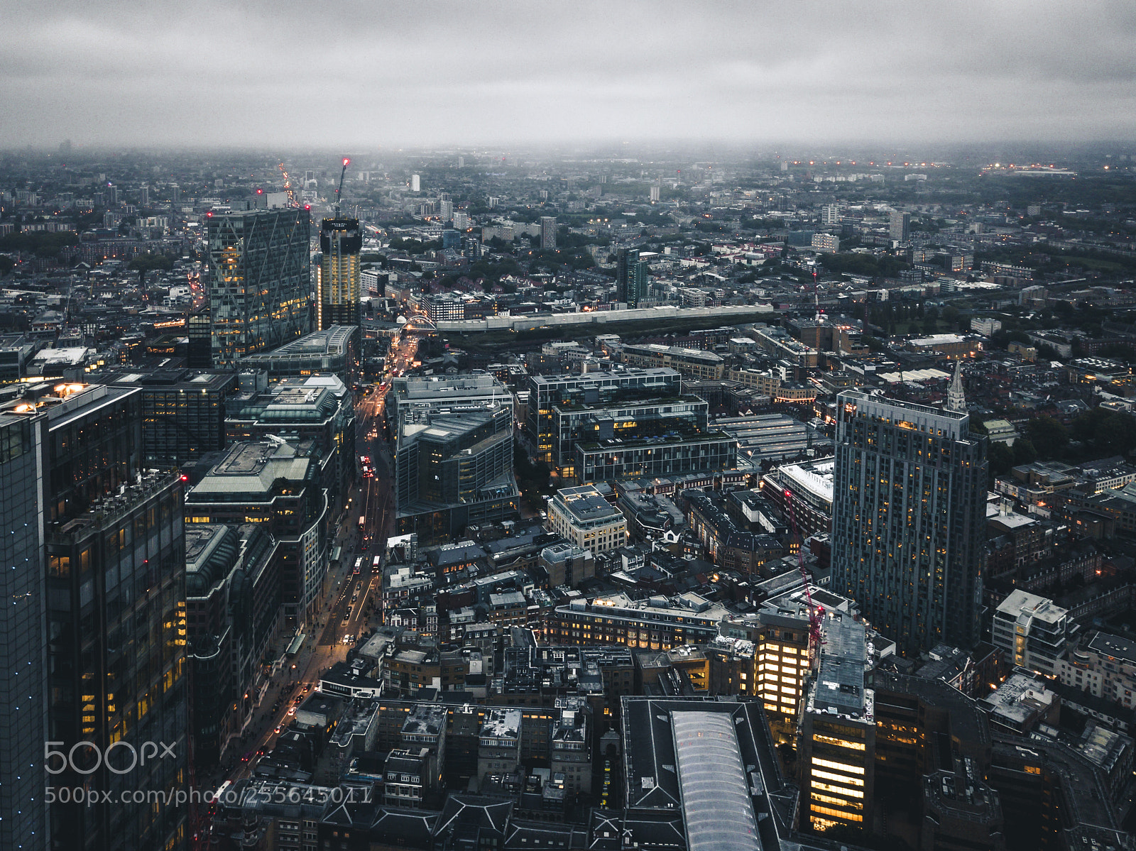 DJI FC220 sample photo. Uk, london, the city photography