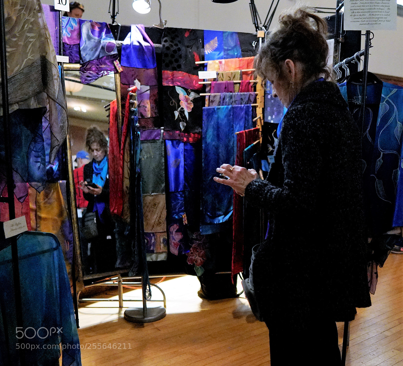 Sony a6500 sample photo. Artist reflection in the photography