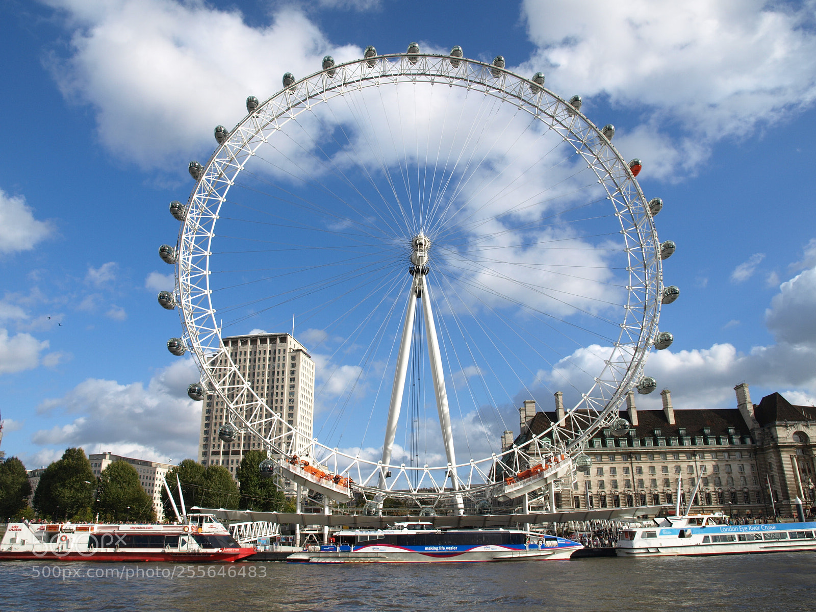 Olympus E-510 (EVOLT E-510) sample photo. London eye photography