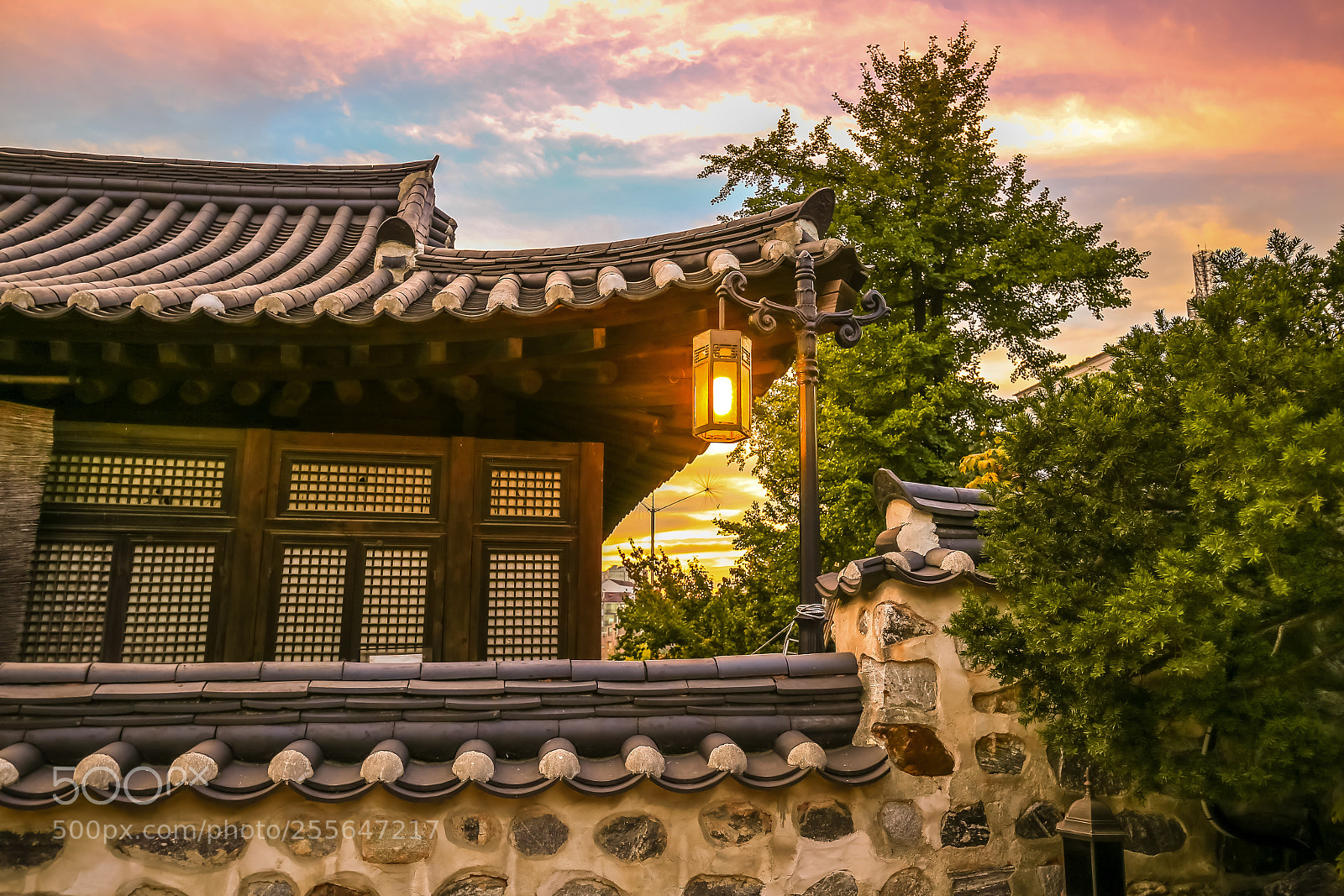 Canon EOS 6D sample photo. Old village of seoul photography