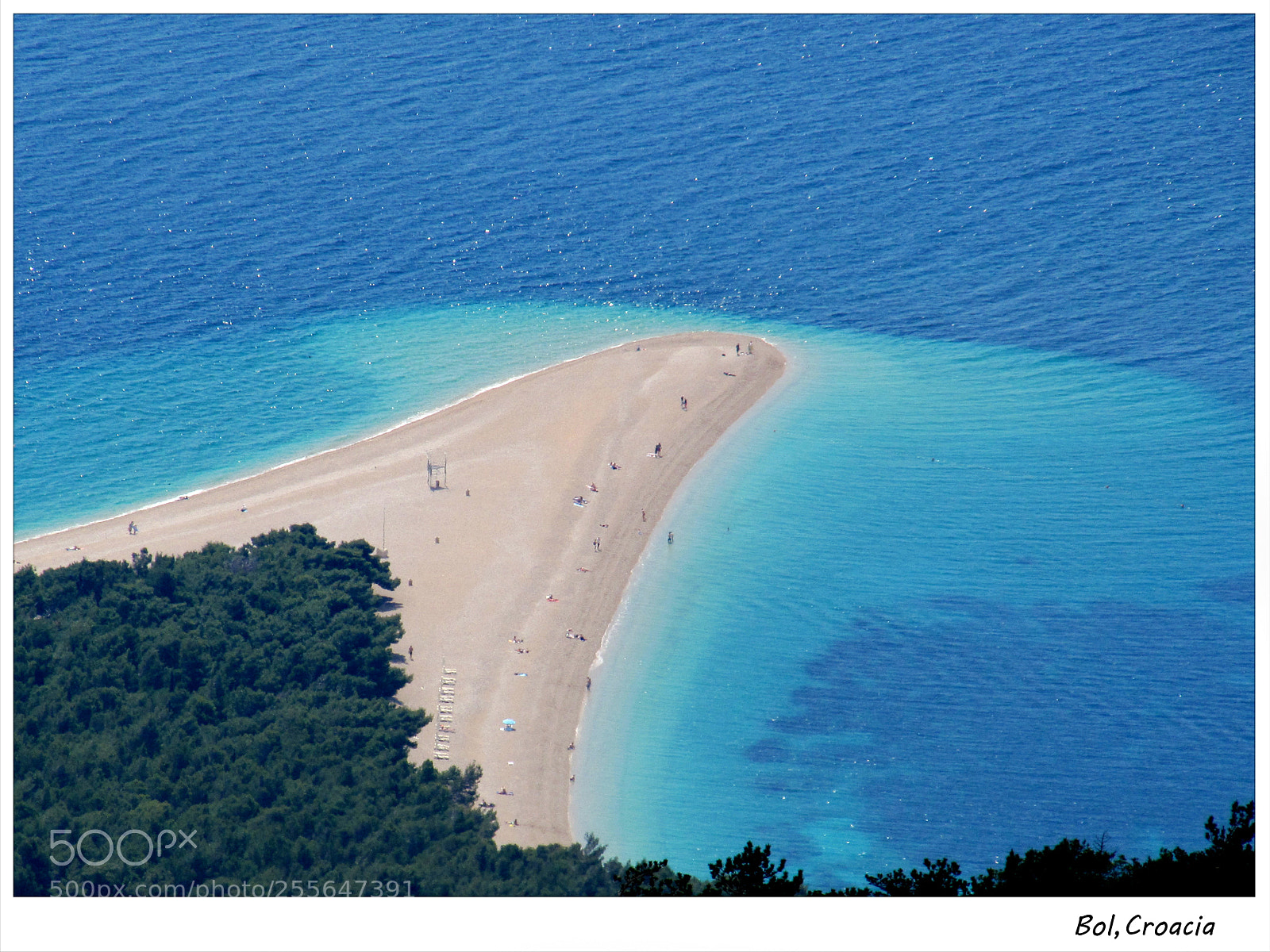 Canon PowerShot SX20 IS sample photo. Bol beach, brac, croatia photography