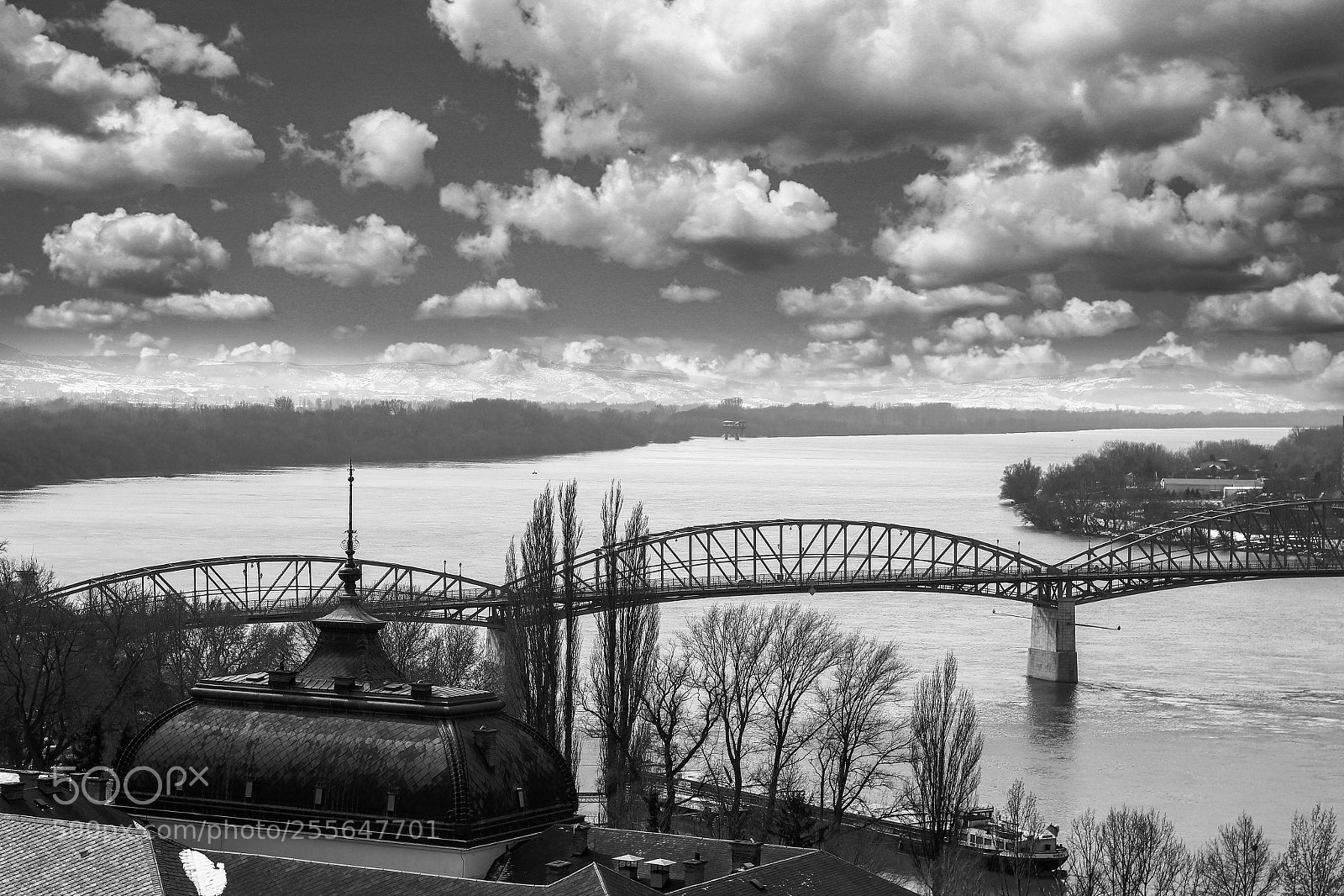 Canon EOS 550D (EOS Rebel T2i / EOS Kiss X4) sample photo. Slovakia bridge b&w photography