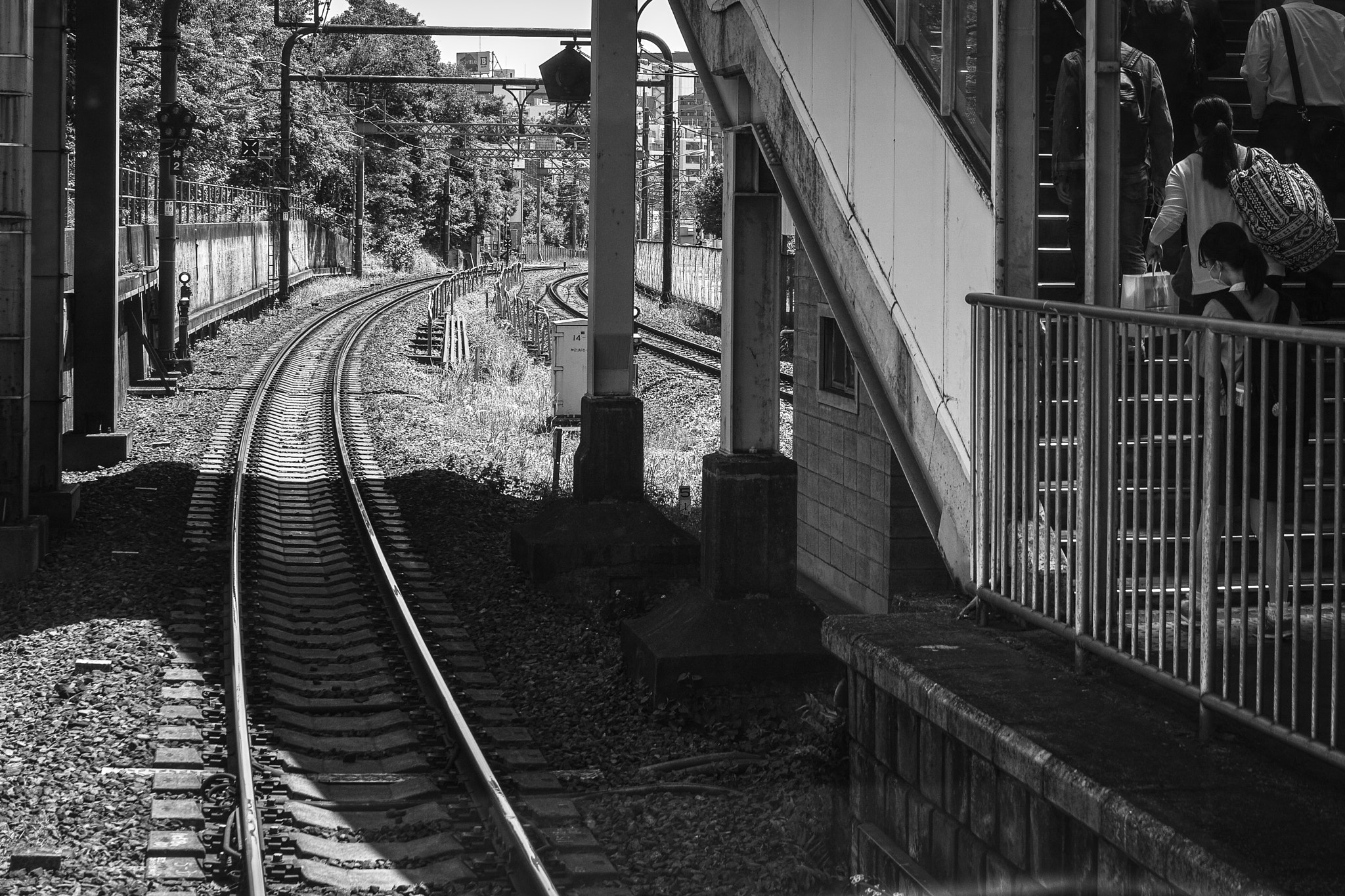 Sigma DP2 Merrill sample photo. Railway and station photography
