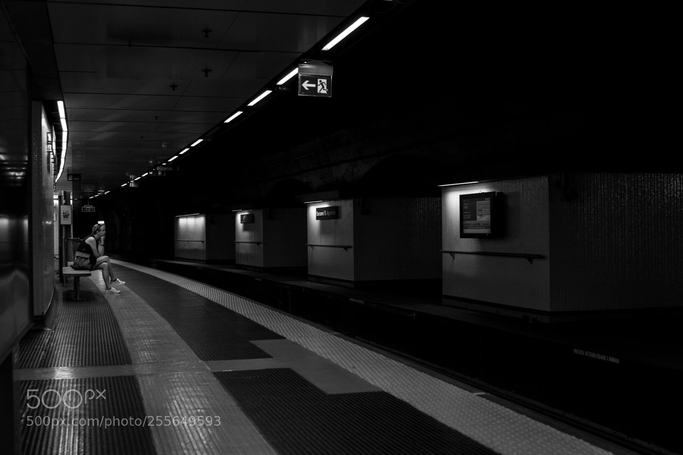 Nikon D7100 sample photo. Subway photography