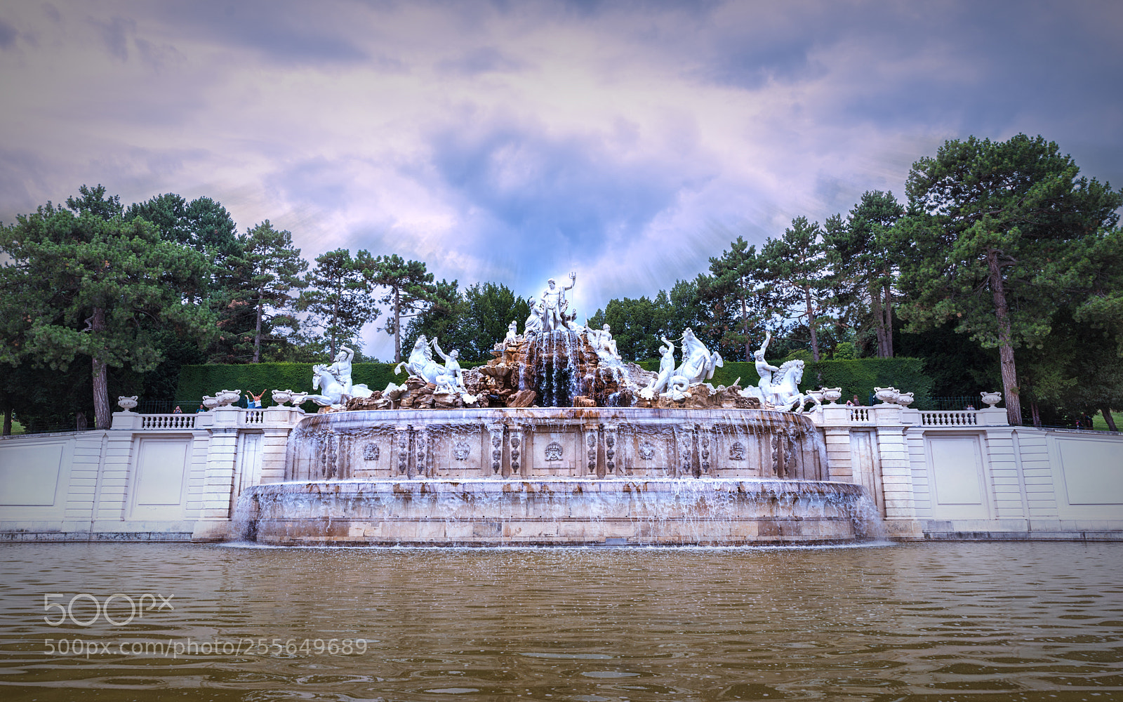 Nikon D800 sample photo. Neptune fountain photography
