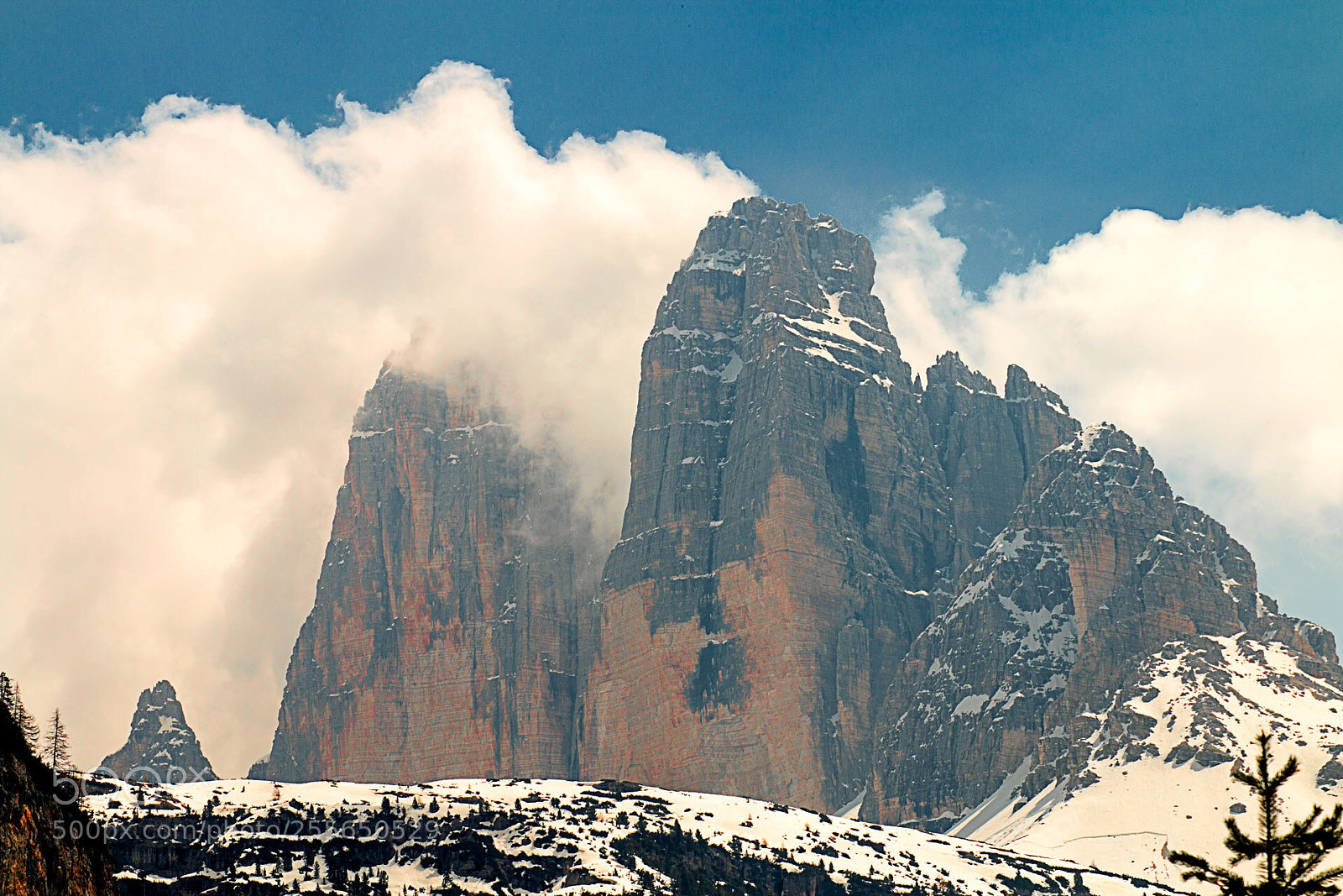 Canon EOS 70D sample photo. Three peaks of lavaredo photography
