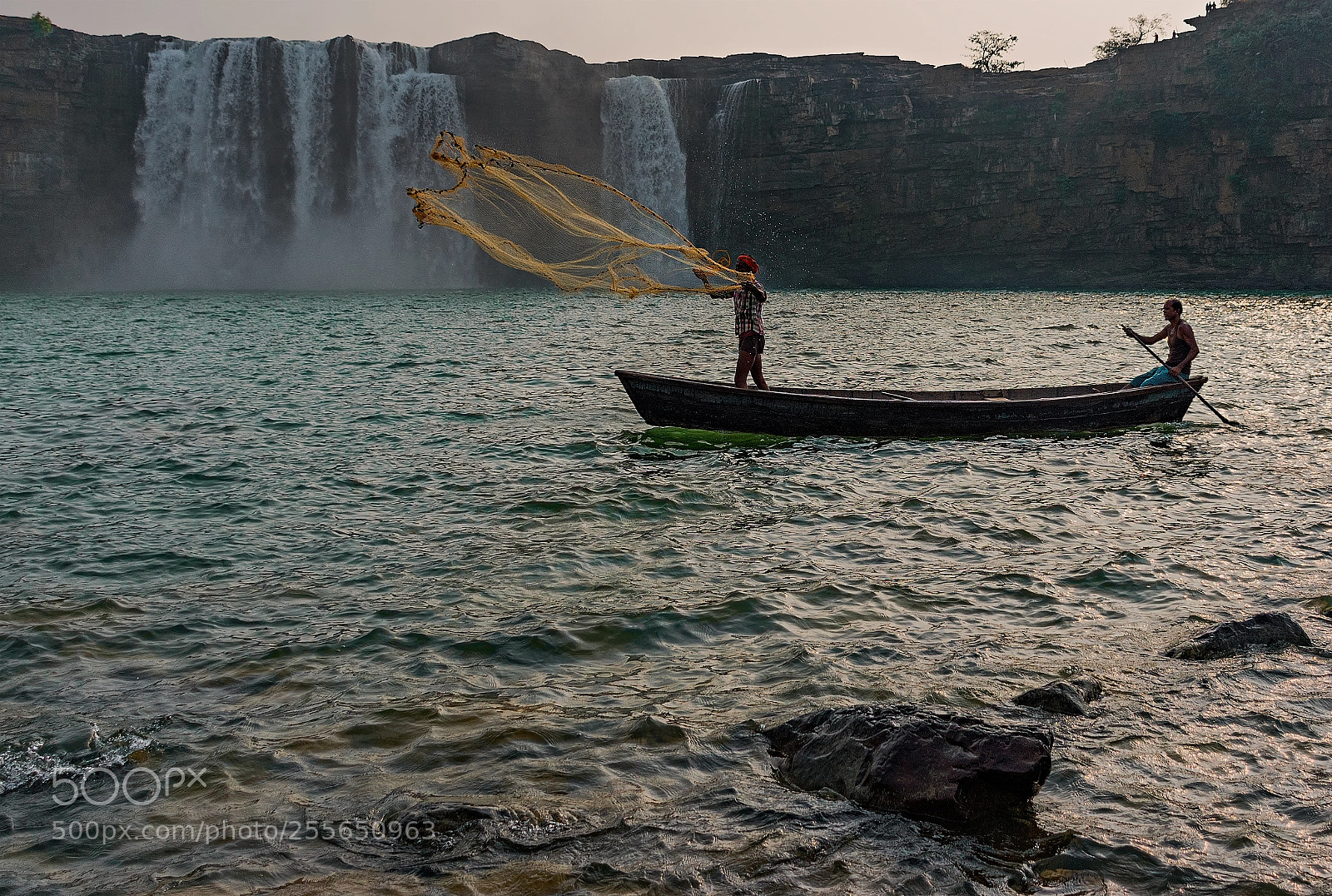 Nikon D5500 sample photo. Chitrakoot waterfalls photography