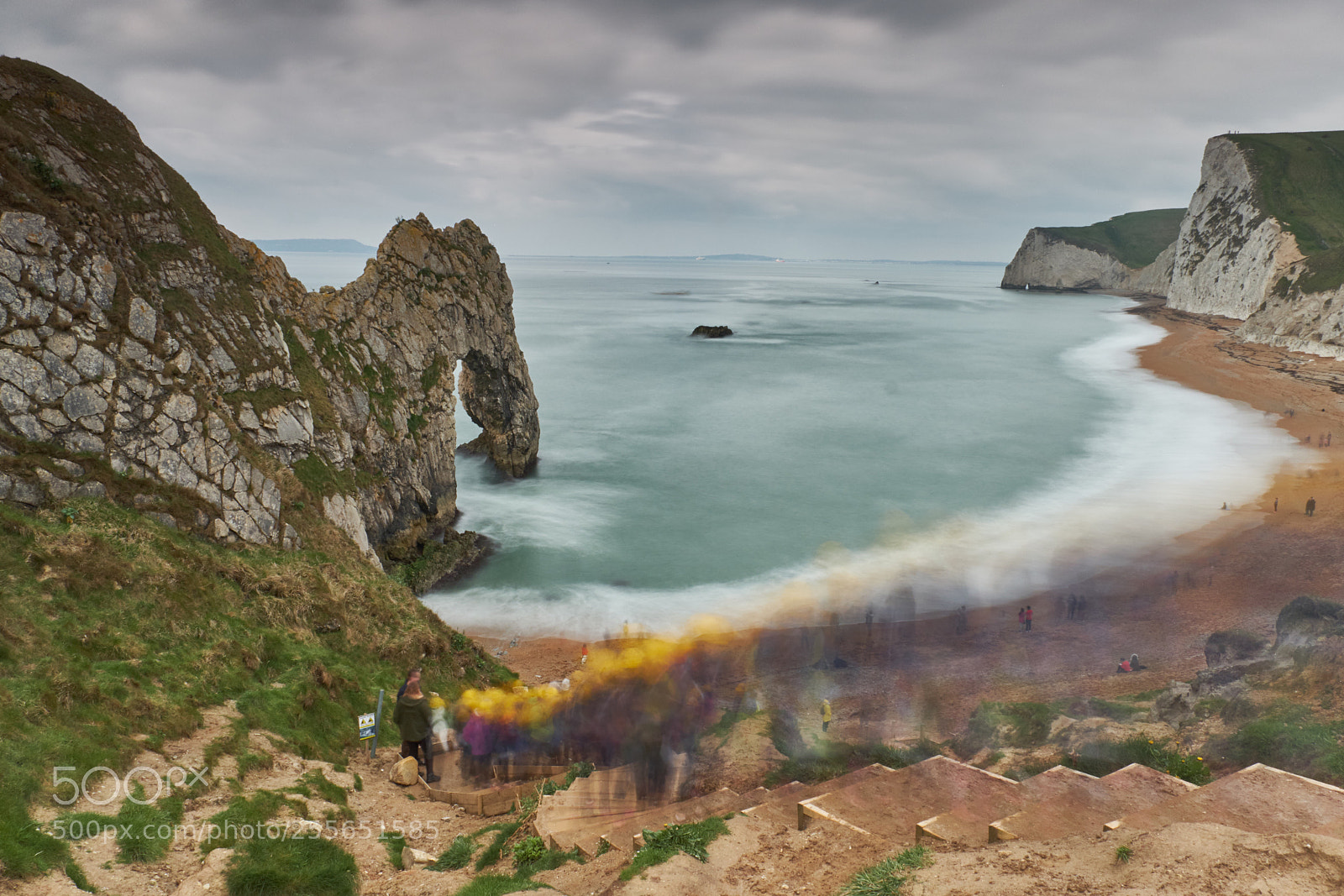 Fujifilm X-T2 sample photo. Durdle door long exposure photography