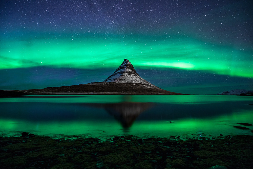 The Norther Lights as seen from Iceland., автор — Ky Ferguson на 500px.com