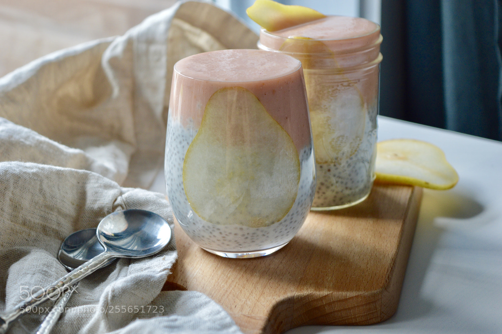 Nikon D3200 sample photo. Chia pudding photography