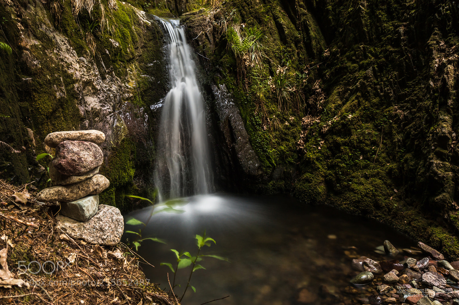 Canon EOS 70D sample photo. A little waterfall in photography