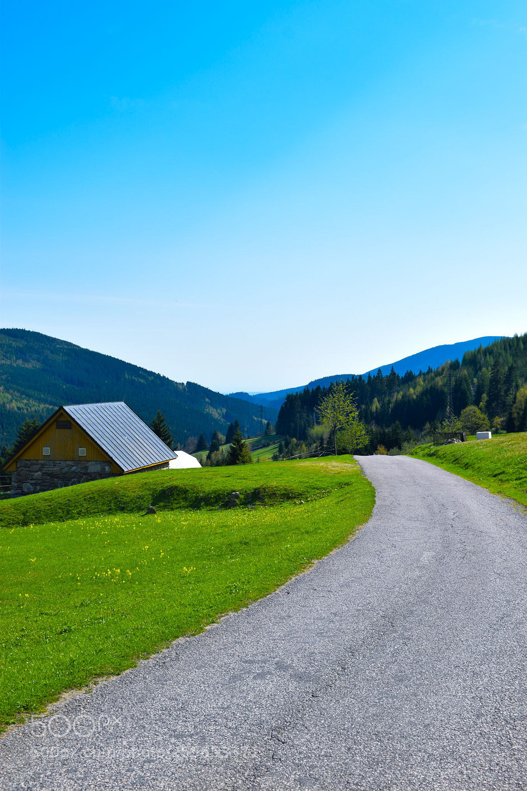 Nikon D3300 sample photo. Down in the mountain photography