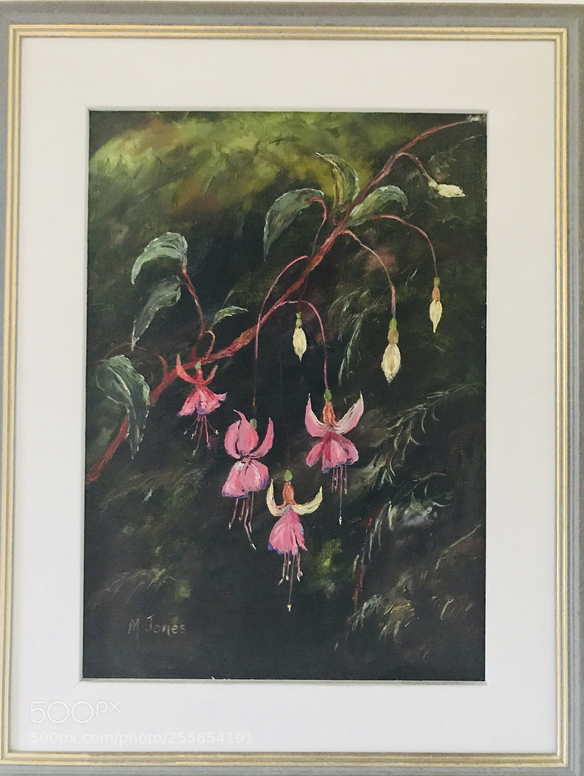 Apple iPhone 7 sample photo. Fuschia print photography