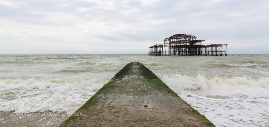 Canon EOS 50D sample photo. Old pier photography