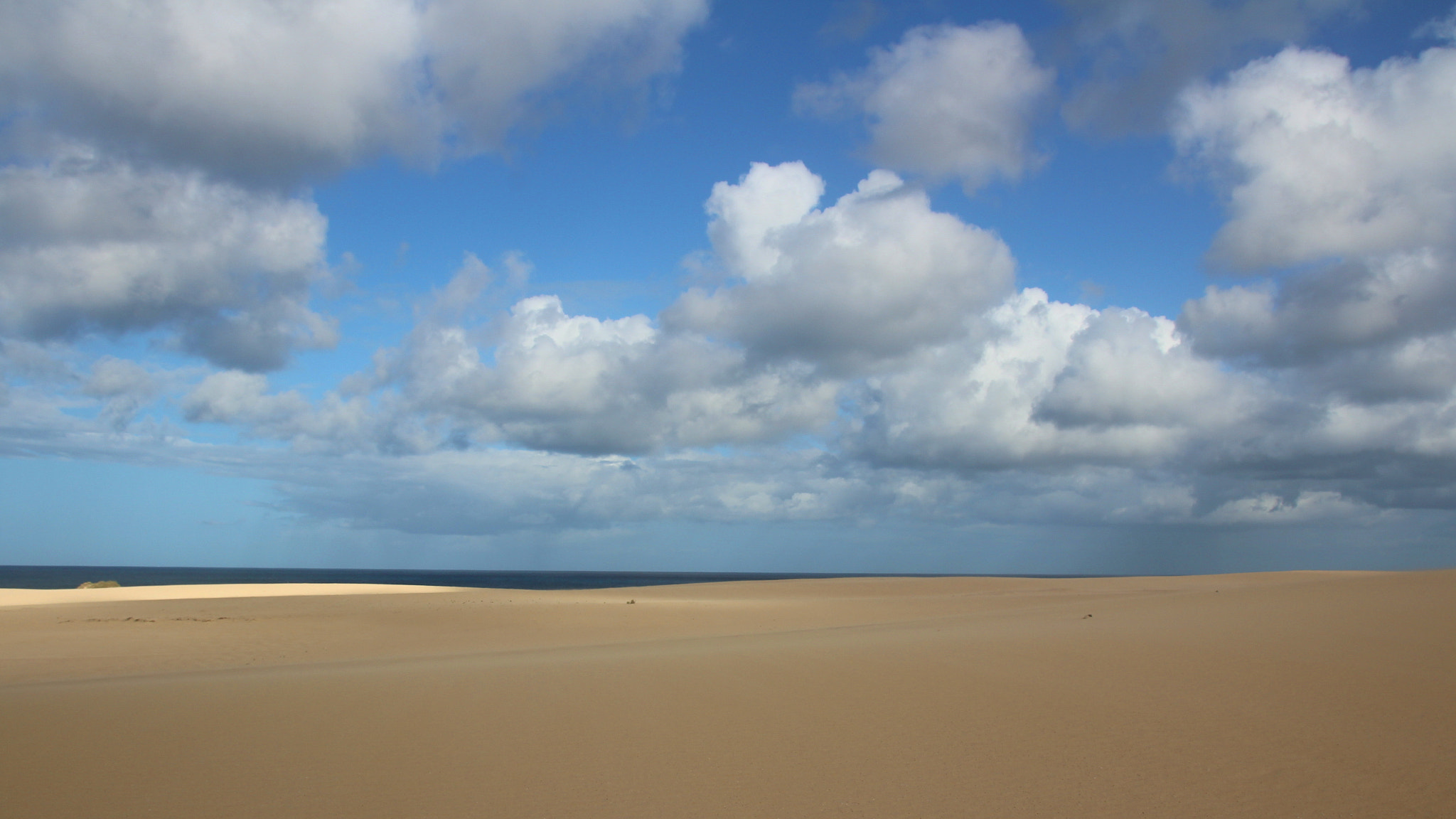 Sigma 18-250mm F3.5-6.3 DC OS HSM sample photo. The sky, the clouds, the sands and the sea photography